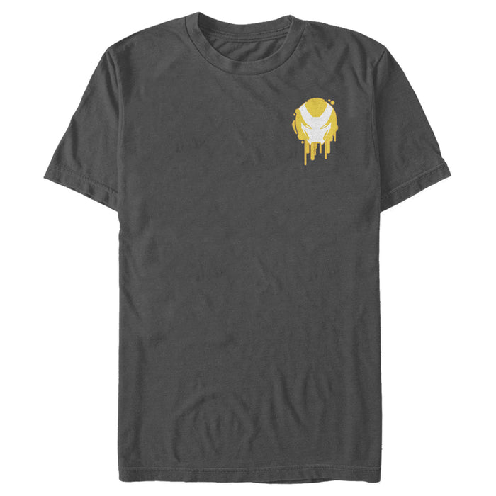 fifth sun Men's Marvel Iron Man Venom Badge T-Shirt
