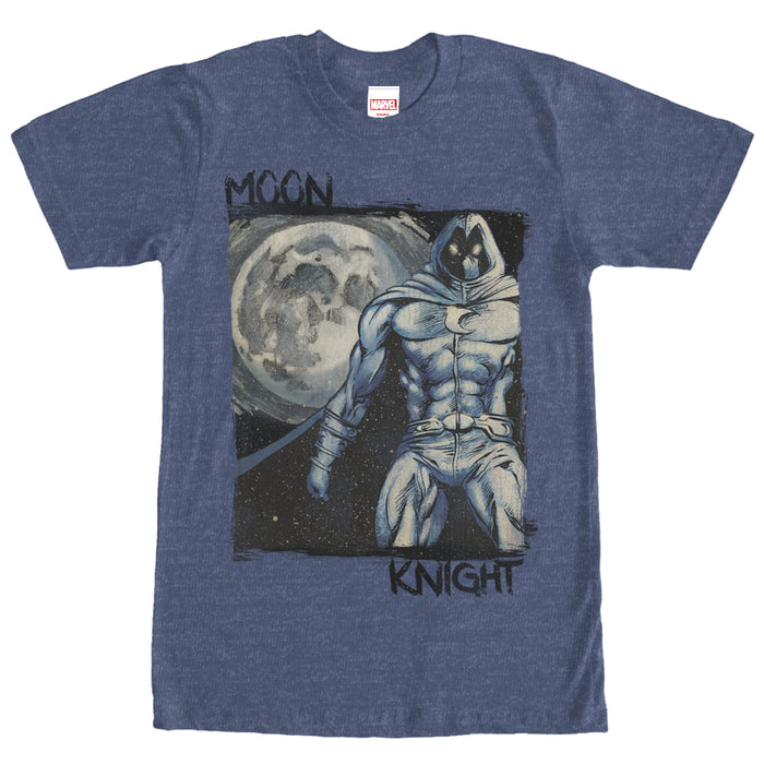 fifth sun Men's Marvel Moon Knight Star Night T-Shirt