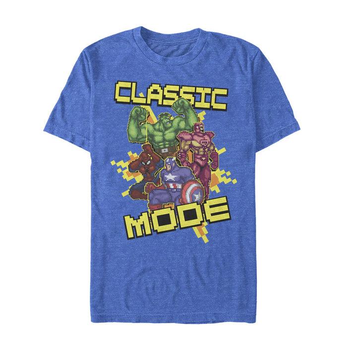 fifth sun Men's Marvel Pixelated Classic Mode T-Shirt