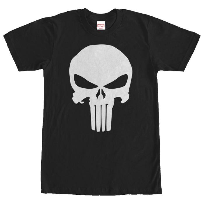 fifth sun Men's Marvel Punisher Classic Skull Symbol T-Shirt