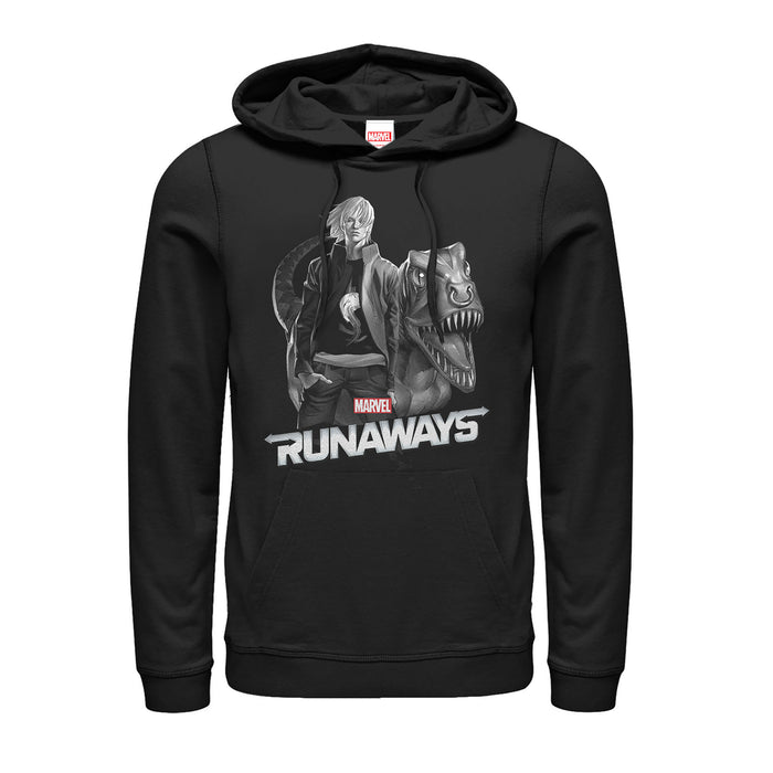 fifth sun Men's Marvel Runaways Chase & Old Lace Pull Over Hoodie