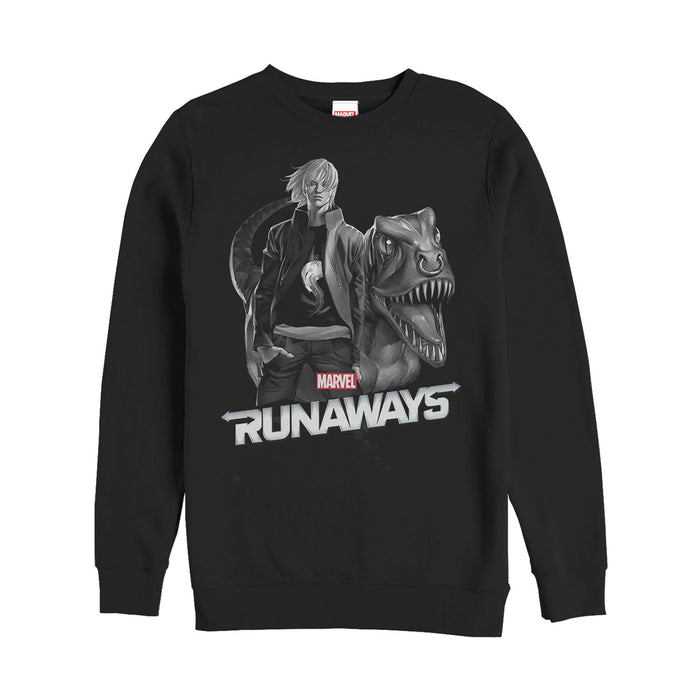 fifth sun Men's Marvel Runaways Chase & Old Lace Sweatshirt