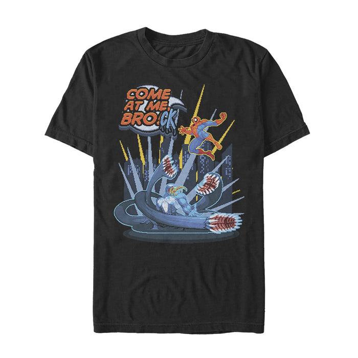 fifth sun Men's Marvel Spider-Man Come at Me Brock T-Shirt