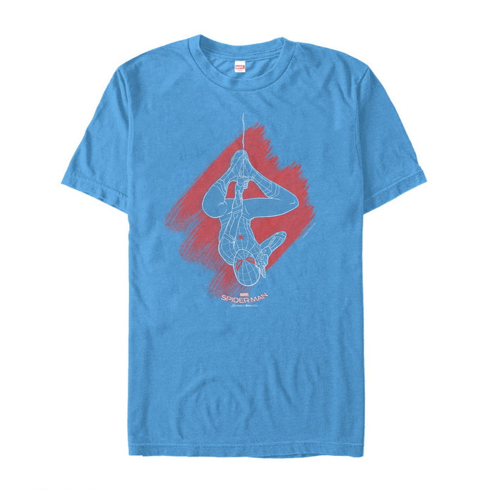 fifth sun Men's Marvel Spider-Man: Homecoming Hang T-Shirt