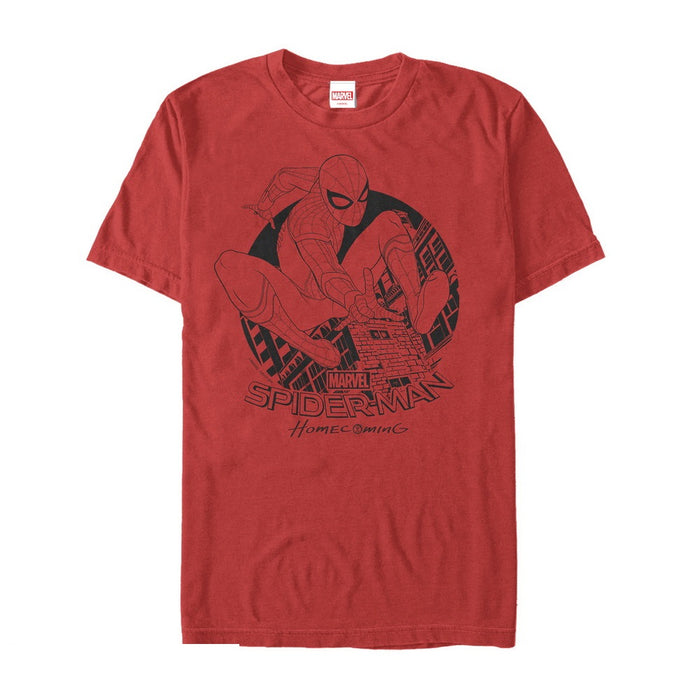fifth sun Men's Marvel Spider-Man: Homecoming Protector T-Shirt