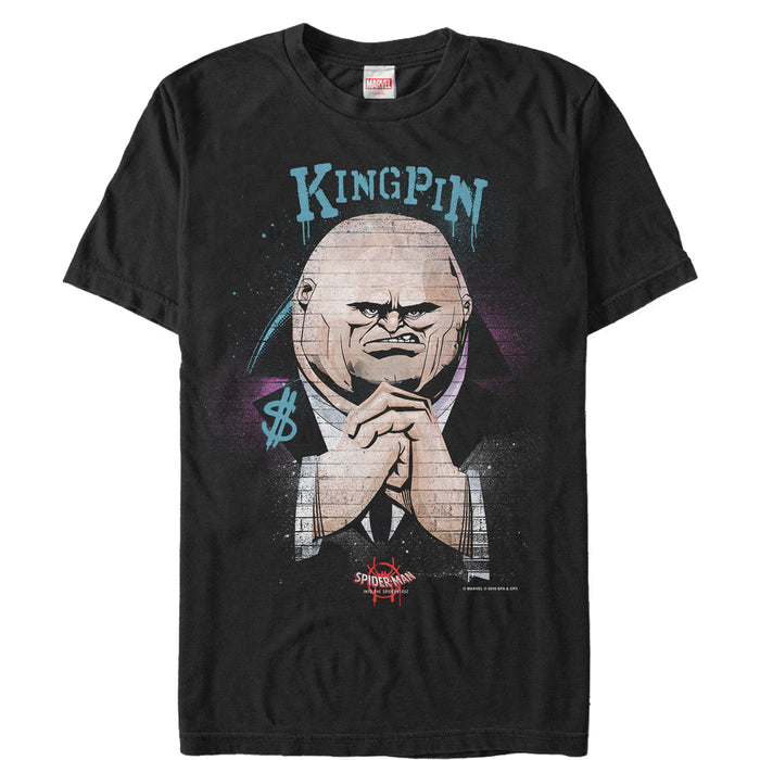 fifth sun Men's Marvel Spider-Man: Into the Spider-Verse Kingpin T-Shirt