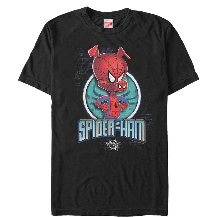 Fifth Sun Men's Marvel Spider-Man: Into The Spider-Verse Peter Porker T-Shirt
