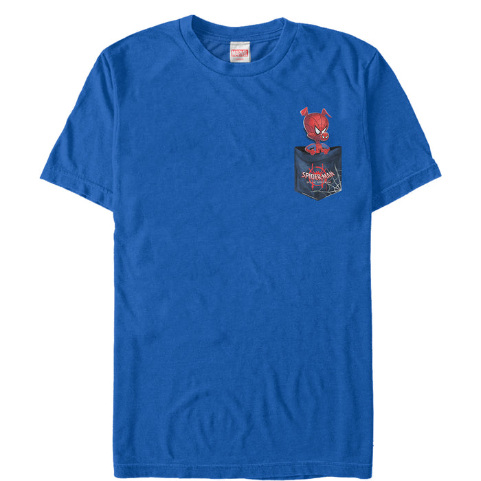 fifth sun Men's Marvel Spider-Man: Into the Spider-Verse Peter Porker T-Shirt