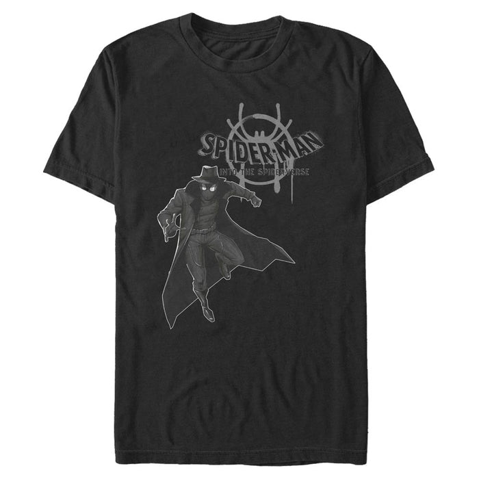 fifth sun Men's Marvel Spider-Man: Into the Spider-Verse Stealth T-Shirt
