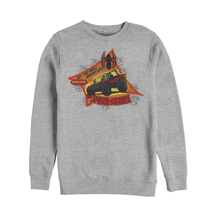 fifth sun Men's Marvel Spider-Man Mobile Adventure Sweatshirt