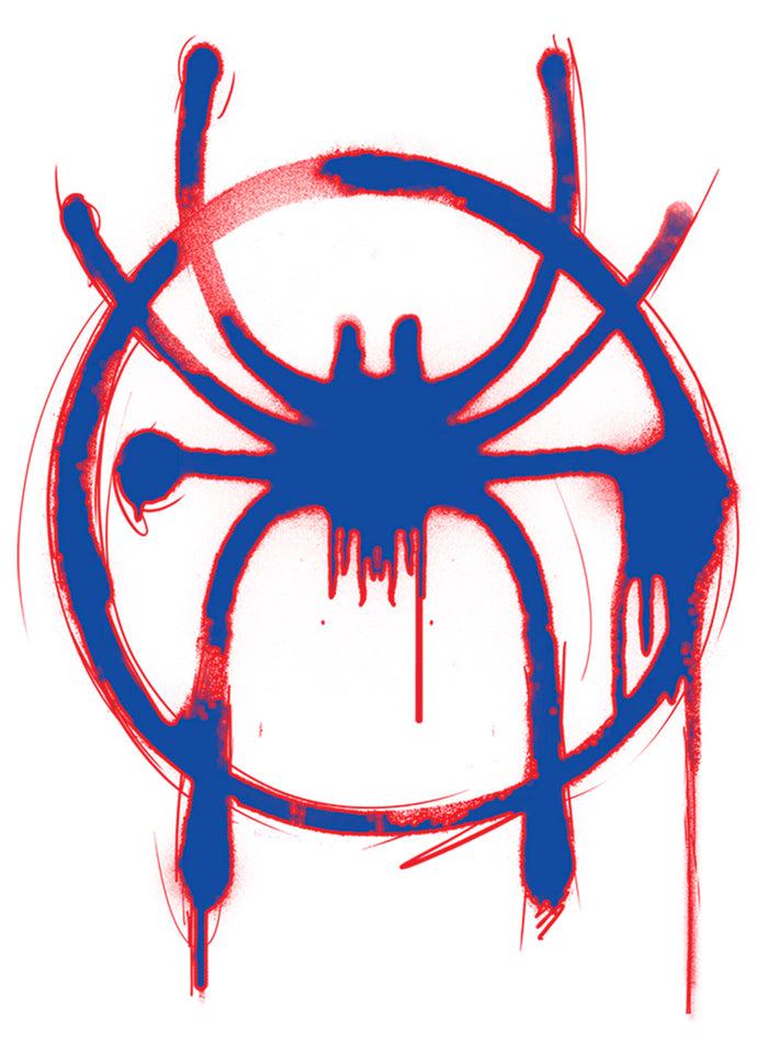 Fifth Sun Men's Marvel Spray Paint Logo Baseball Tee