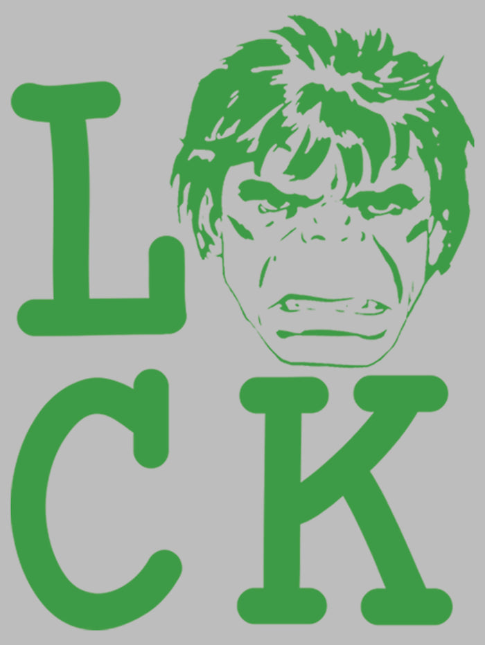 Fifth Sun Men's Marvel St. Patrick's Day Hulk Luck T-Shirt