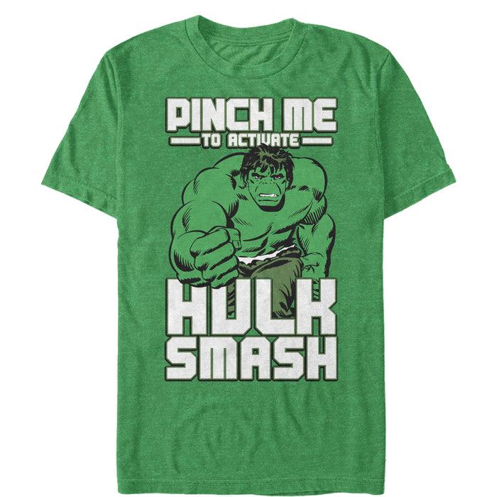 fifth sun Men's Marvel St. Patrick's Day Hulk Smash T-Shirt