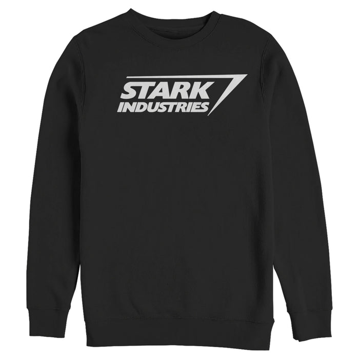 fifth sun Men's Marvel Stark Industries Iron Man Logo Sweatshirt