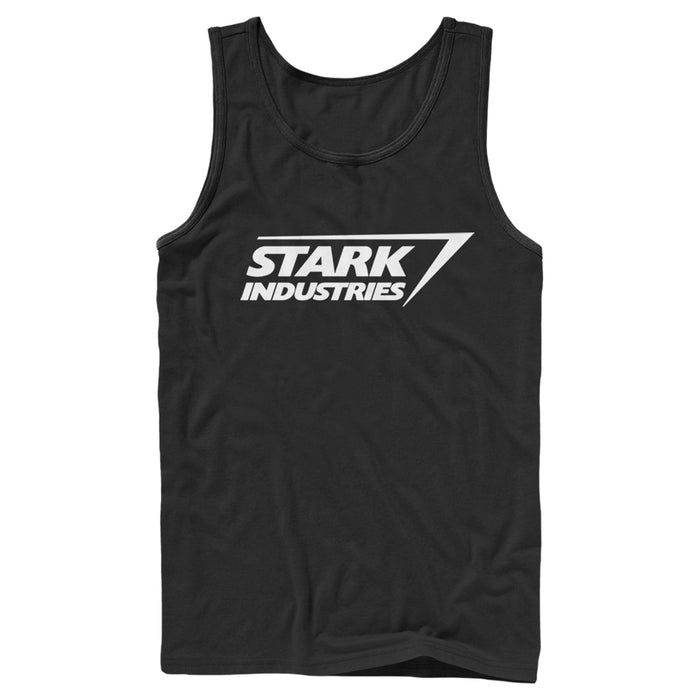 fifth sun Men's Marvel Stark Industries Iron Man Logo Tank Top