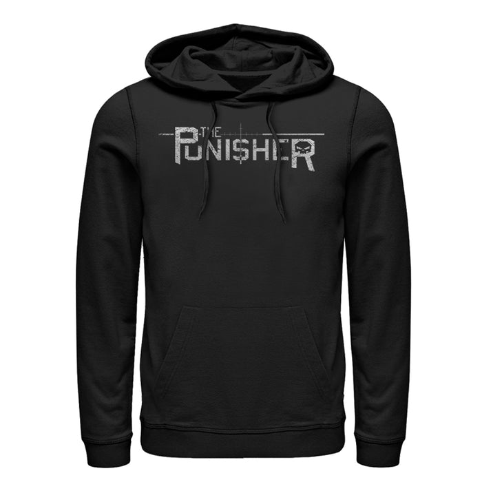 fifth sun Men's Marvel The Punisher Logo Pull Over Hoodie