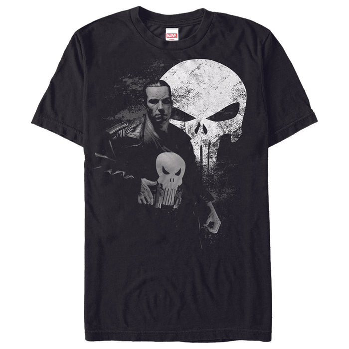 fifth sun Men's Marvel The Punisher Night Stealth T-Shirt