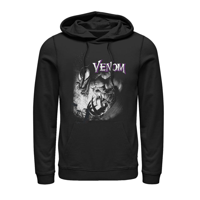 fifth sun Men's Marvel Venom Angry Pull Over Hoodie