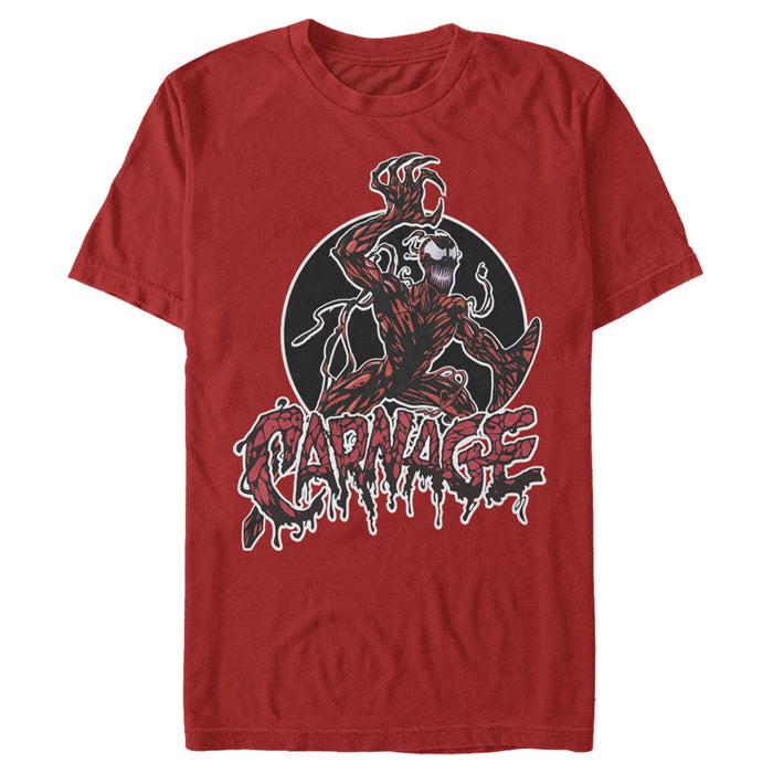 Fifth Sun Men's Marvel Venom Carnage Circle T-Shirt
