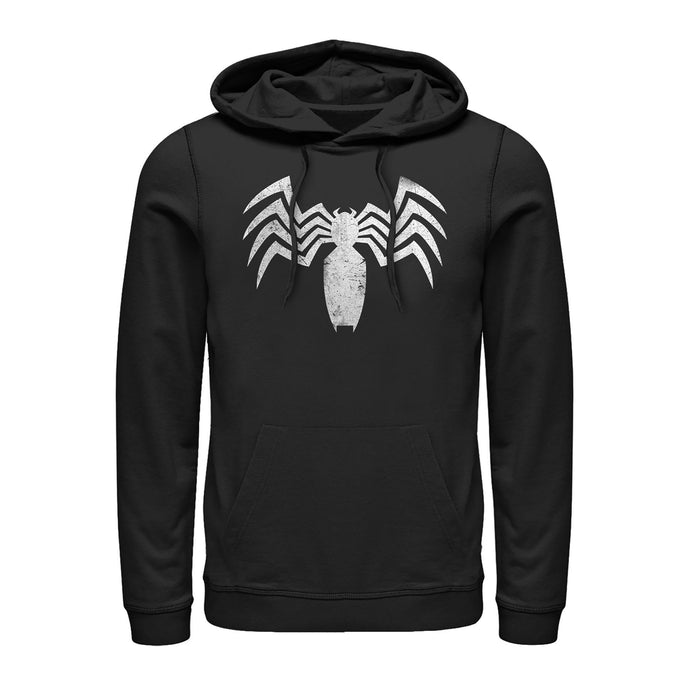 fifth sun Men's Marvel Venom Distressed Claw Logo Pull Over Hoodie
