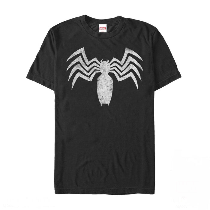 fifth sun Men's Marvel Venom Distressed Claw Logo T-Shirt
