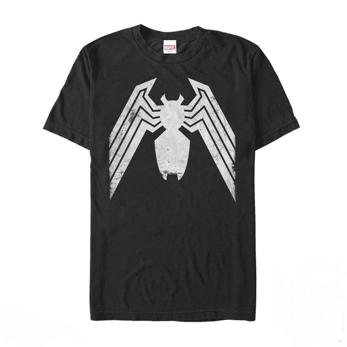 fifth sun Men's Marvel Venom Distressed Logo T-Shirt