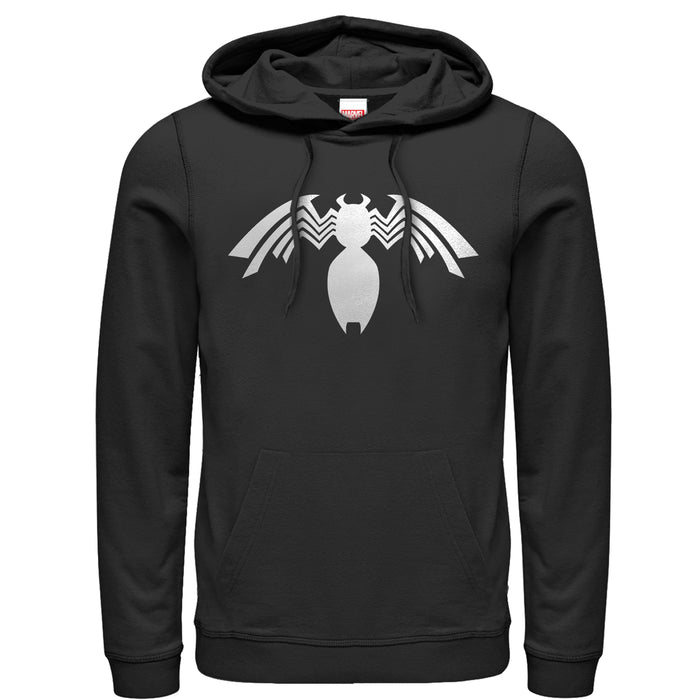 fifth sun Men's Marvel Venom Emblem Pull Over Hoodie