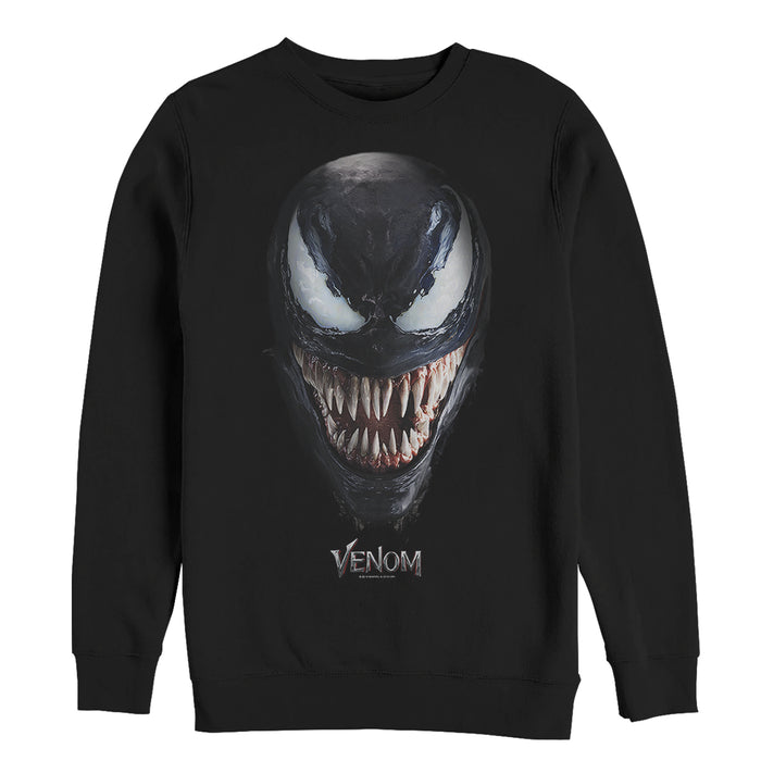 fifth sun Men's Marvel Venom Film All Smiles Sweatshirt