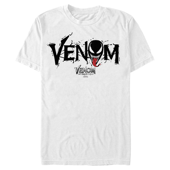 fifth sun Men's Marvel Venom: Let There be Carnage Black Webs Logo T-Shirt