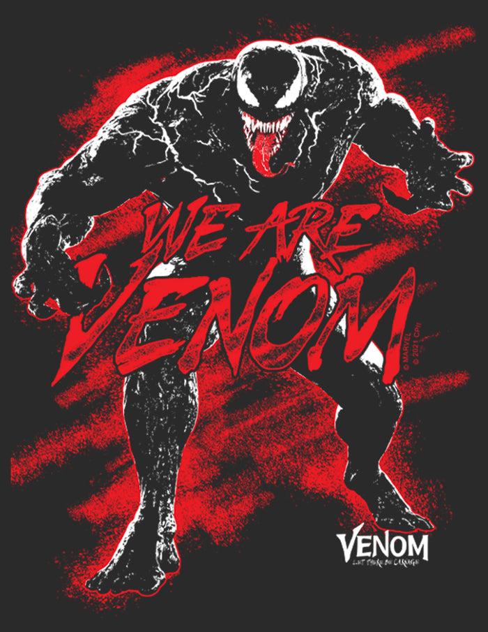 Fifth Sun Men's Marvel Venom: Let There Be Carnage We Are Venom Red T-Shirt