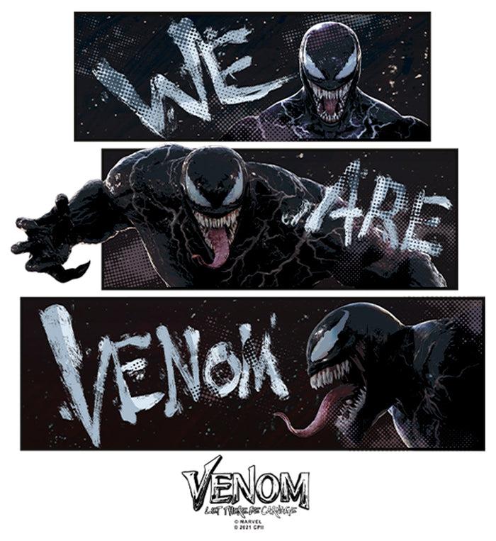 Fifth Sun Men's Marvel Venom: Let There Be Carnage We Are Venom Comic T-Shirt