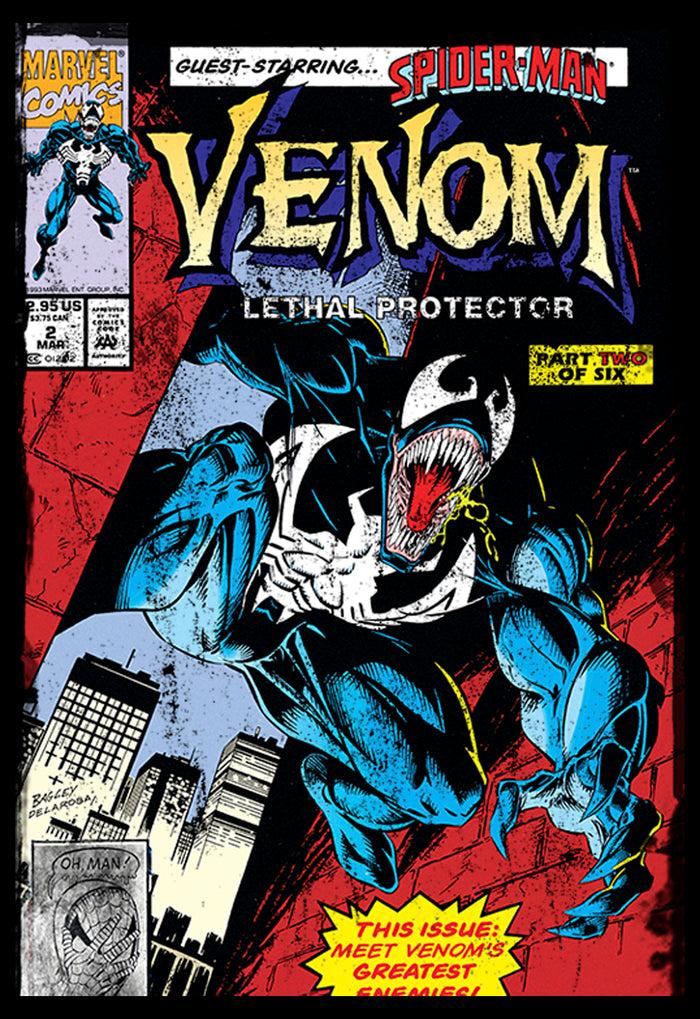 Fifth Sun Men's Marvel Venom Lethal Protector Greatest Enemy T-Shirt
