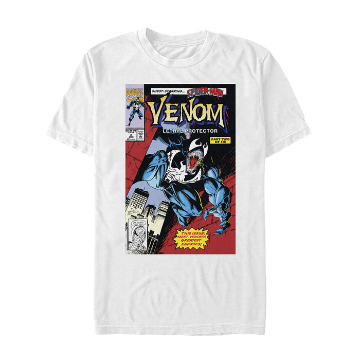 fifth sun Men's Marvel Venom Lethal Protector Greatest Enemy T-Shirt