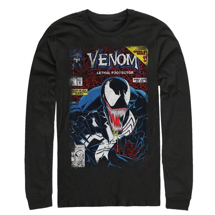 fifth sun Men's Marvel Venom Lethal Protector Long Sleeve Shirt