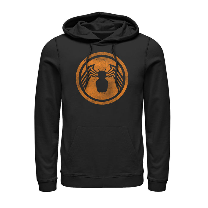 fifth sun Men's Marvel Venom Logo Retro Circle Pull Over Hoodie