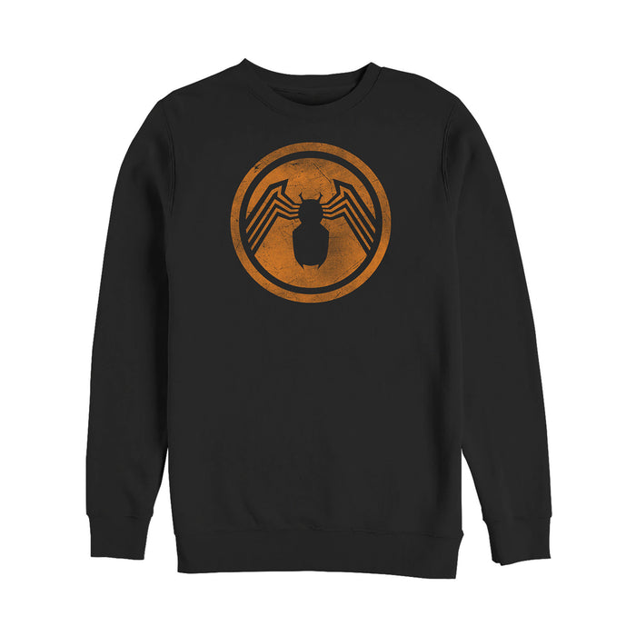 fifth sun Men's Marvel Venom Logo Retro Circle Sweatshirt