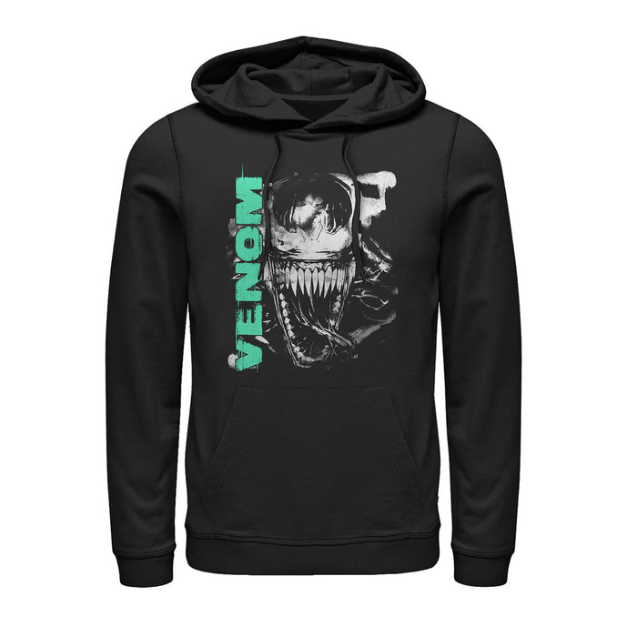 fifth sun Men's Marvel Venom Teeth Pull Over Hoodie