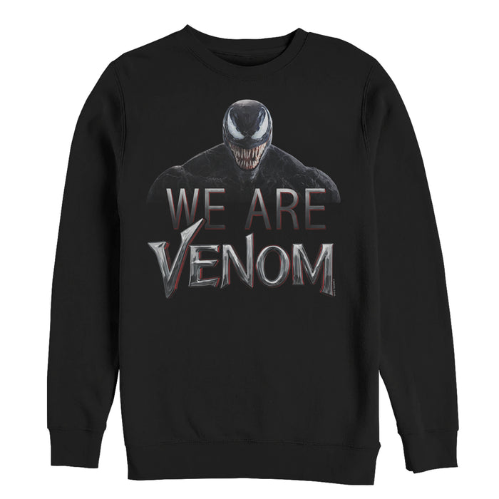 fifth sun Men's Marvel We Are Venom Film Logo Sweatshirt