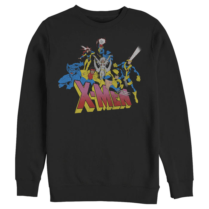 fifth sun Men's Marvel X-Men Classic Group Shot Sweatshirt