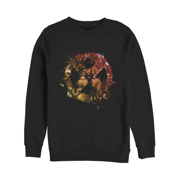 fifth sun Men's Marvel X-Men Collage Logo Sweatshirt