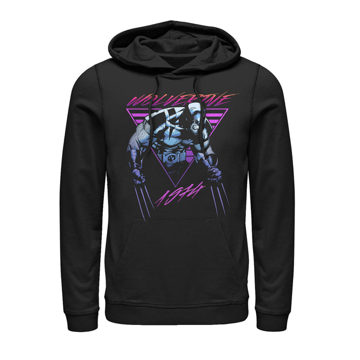 fifth sun Men's Marvel X-Men Retro Wolverine Pull Over Hoodie