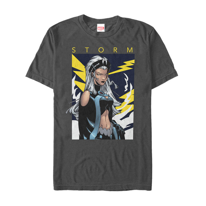 fifth sun Men's Marvel X-Men Storm Lightning T-Shirt