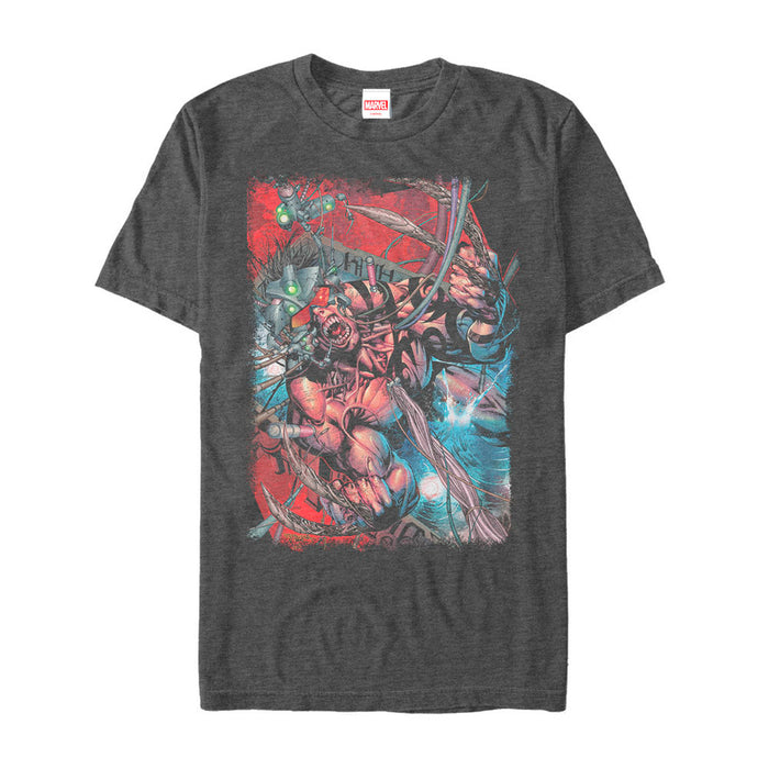 fifth sun Men's Marvel X-Men Wolverine Experiment X T-Shirt