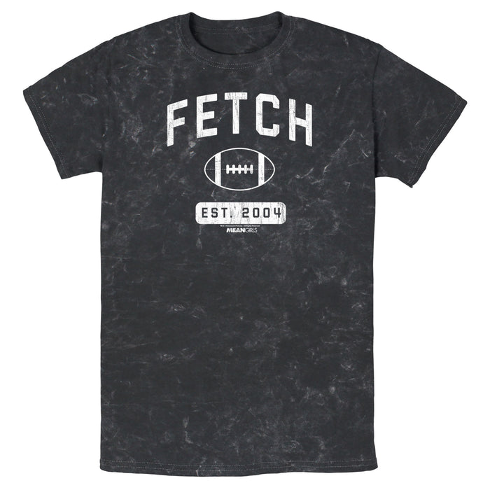 fifth sun Men's Mean Girls Distressed Fetch Football Est. 2004 T-Shirt
