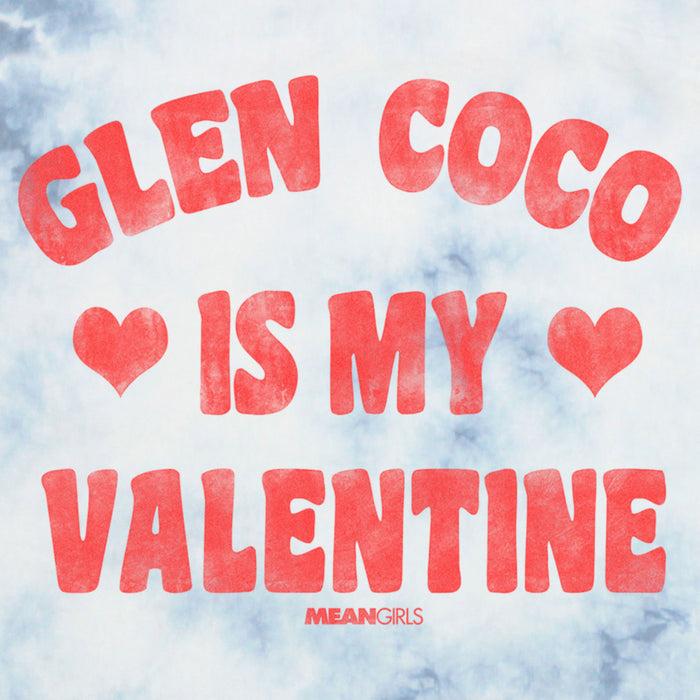 Fifth Sun Men's Mean Girls Distressed Glen Coco Is My Valentine T-Shirt