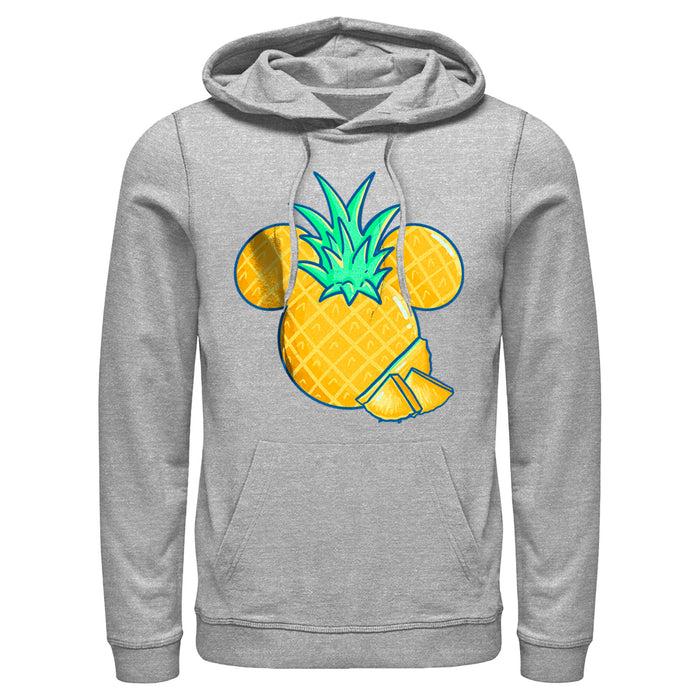 fifth sun Men's Mickey & Friends Pineapple Logo Pull Over Hoodie