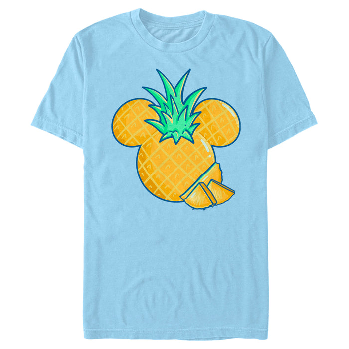 fifth sun Men's Mickey & Friends Pineapple Logo T-Shirt