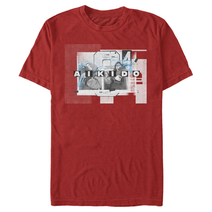 fifth sun Men's Money Heist Abstract Aikido Chaos T-Shirt