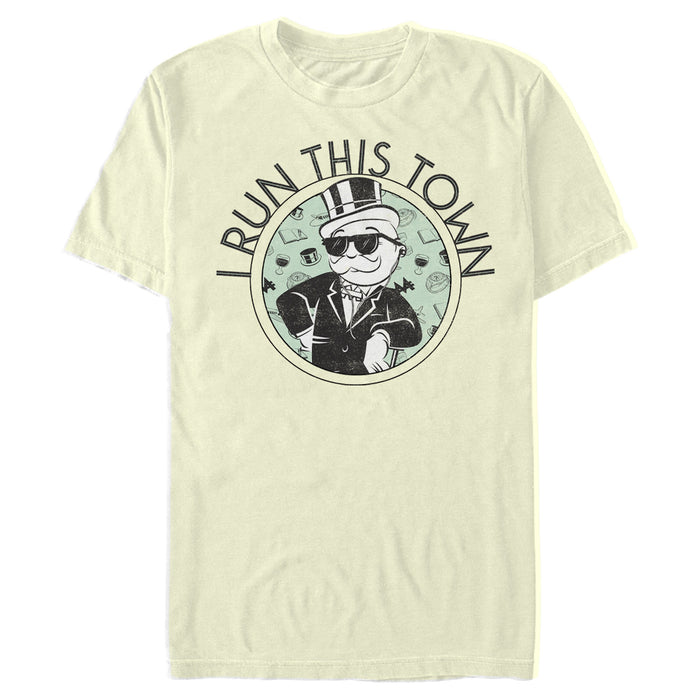 fifth sun Men's Monopoly Cool Run this Town T-Shirt