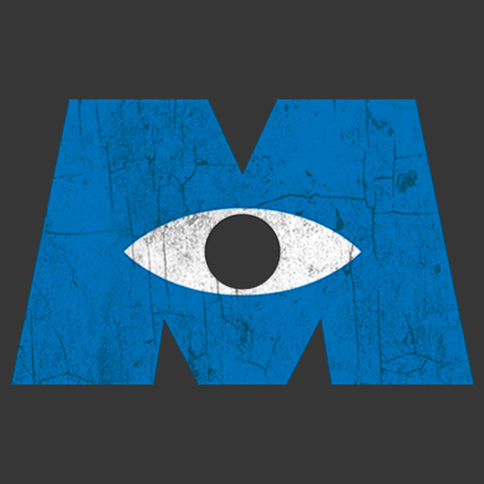 Fifth Sun Men's Monsters Inc Eye Logo Pull Over Hoodie